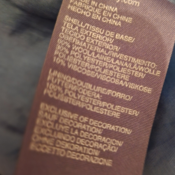 🧥Tommy Hilfiger- Wool Pea Coat - Picture 16 of 16